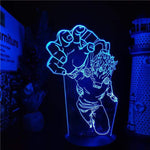 Lampe Boku no Hero Academia Shigaraki Tomura LED ANIME MY HERO ACADEMIA lampe led 3D