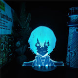 Lampe BUNGO STRAY DOGS DAZAI 3D Lampe led 3D