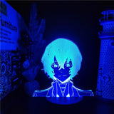 Lampe BUNGO STRAY DOGS DAZAI 3D Lampe led 3D