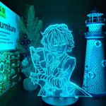 Lampe BUNGO STRAY DOGS DAZAI BOOK 3D lampe led 3D