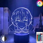 Lampe Bungo Stray Dogs Osamu Dazai Lamp for Room Decor Friend Nakahara Chuya lampe led 3D