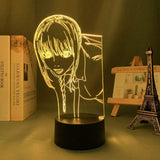 Lampe Chainsaw Man Makima goodies manga lampe led 3D cadeau décor