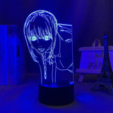 Lampe Chainsaw Man Makima goodies manga lampe led 3D cadeau décor