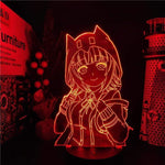 Lampe Danganronpa 2 Chiaki Nanami 3D Led Anime lampe led 3D