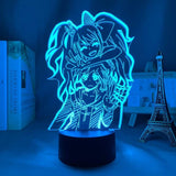 Lampe Danganronpa Junko Enoshima goodies manga animé lampe led 3D
