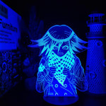 Lampe Danganronpa KOKICHI OMA 3D Illusion lampe led 3D