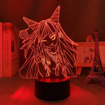 Lampe Danganronpa  LIbuki Mioda goodies manga animé lampe led 3D