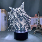 Lampe Danganronpa  LIbuki Mioda goodies manga animé lampe led 3D