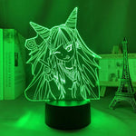 Lampe Danganronpa  LIbuki Mioda goodies manga animé lampe led 3D