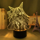 Lampe Danganronpa  LIbuki Mioda goodies manga animé lampe led 3D