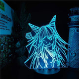 Lampe Danganronpa Mioda Ibuki 3D Illusion Led lampe led 3D