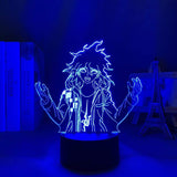 Lampe Danganronpa Nagito Komaeda goodies manga lampe led 3D cadeau décor