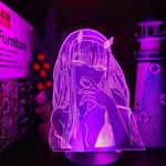 Lampe DARLING in the FRANXX 3D lampe led 3D