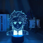 Lampe Demon Slayer Acrylique  Kimetsu No Yaiba décor veilleuse Lampe led 3D Demon Slayer