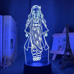 Lampe Demon Slayer Acrylique  Kimetsu No Yaiba décor veilleuse Lampe led 3D Demon Slayer