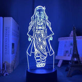 Lampe Demon Slayer Acrylique  Kimetsu No Yaiba décor veilleuse Lampe led 3D Demon Slayer