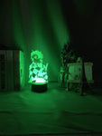 Lampe Demon Slayer Acrylique  Kimetsu No Yaiba décor veilleuse Lampe led 3D Demon Slayer