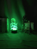 Lampe Demon Slayer Acrylique  Kimetsu No Yaiba décor veilleuse Lampe led 3D Demon Slayer