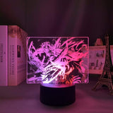 Lampe Demon Slayer Kyojuro Rengoku  Kimetsu No Yaiba goodies manga animé lampe led 3D