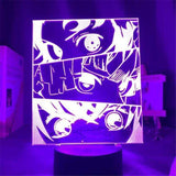 Lampe Demon Slayer  Tanjirou Nezuko Zenitsu Logo Table Desk Lamp Kimetsu No Yaiba lampe led 3D