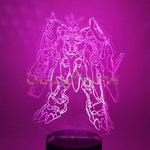 Lampe Digimon OMEGAMON 3D LED lampe led 3D