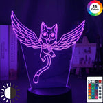 Lampe Fairy Tail  Lampe led 3D Décor