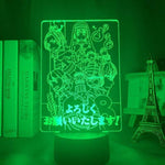 Lampe Fire Force goodies animé manga lampe led