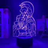 Lampe Fullmetal Alchemist Edward Elric lampe led 3D cadeau décor