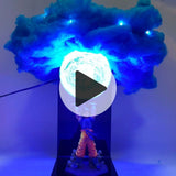 Lampe Dragon Ball Z <br> Goku Genkidama Nuage