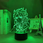 Lampe Genshin Impact Albedo goodies jeux vidéos lampe led 3D