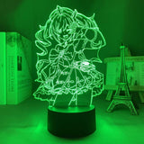 Lampe Genshin Impact Barbara goodies lampe led 3D cadeau décor cosplay