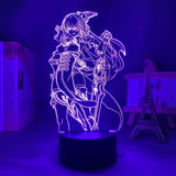 Lampe Genshin Impact Beidou goodies lampe led 3D cadeau décor cosplay