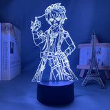 Lampe Genshin Impact Bennett goodies lampe led 3D cadeau décor cosplay