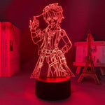 Lampe Genshin Impact Bennett goodies lampe led 3D cadeau décor cosplay