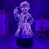 Lampe Genshin Impact Bennett goodies lampe led 3D cadeau décor cosplay