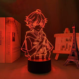 Lampe Genshin Impact Chongyun goodies anime manga lampe led 3D