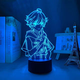 Lampe Genshin Impact Chongyun goodies anime manga lampe led 3D