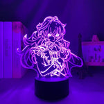 Lampe Genshin Impact Diluc goodies lampe led 3D cadeau décor cosplay