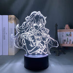 Lampe Genshin Impact Diluc goodies lampe led 3D cadeau décor cosplay