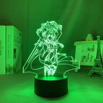 Lampe Genshin Impact Eula goodies lampe led 3D cadeau décor cosplay