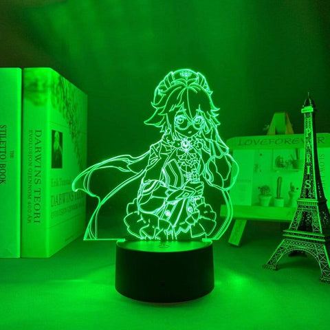 Lampe Genshin Impact goodies jeux vidéos lampe led 3D