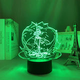 Lampe Genshin Impact goodies lampe led 3D cadeau décor cosplay