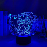 Lampe Genshin Impact Hu Tao goodies lampe led 3D cadeau décor cosplay