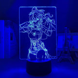 Lampe Genshin Impact Jean goodies lampe led 3D cadeau décor cosplay
