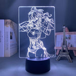 Lampe Genshin Impact Jean goodies lampe led 3D cadeau décor cosplay