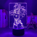 Lampe Genshin Impact Jean goodies lampe led 3D cadeau décor cosplay