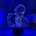 Lampe Genshin Impact Kaeya goodies lampe led 3D cadeau décor cosplay