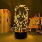 Lampe Genshin Impact Kamisato Ayaka goodies jeux vidéos lampe led 3D