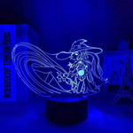 Lampe Genshin Impact Lisa goodies lampe led 3D cadeau décor cosplay