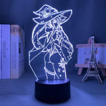 Lampe Genshin Impact Mona Megistus goodies lampe led 3D cadeau décor cosplay